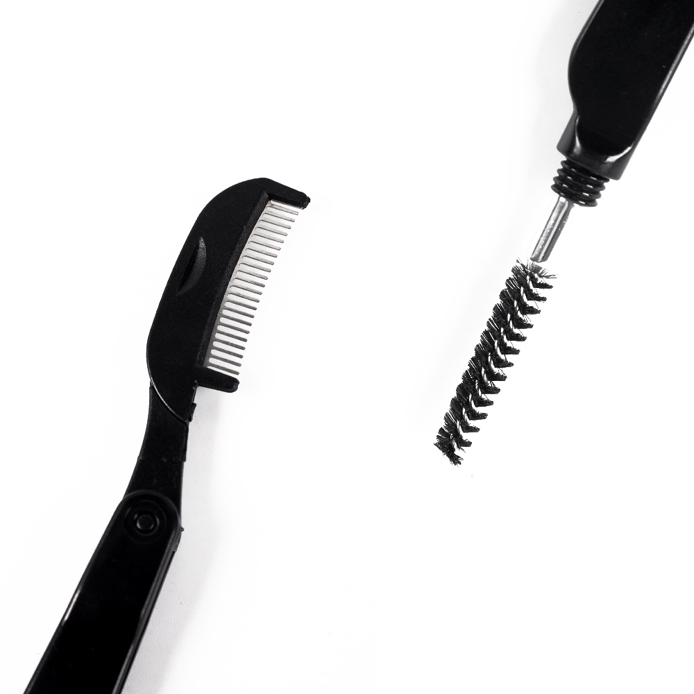 [Folding False Eyelash Brush] [Eyebrow Professional Brushes] [Beauty Makeup Tools]