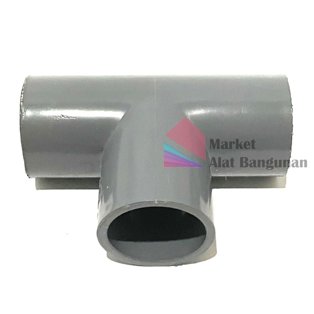 Tee 1 PVC Jaya / Sambungan T Pipa Paralon
