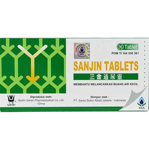 

Sale Sanjin Tablets - Melancarkan Buang Air Kecil & Meredakan Nyeri /OBAT HERBAL ASAM URAT/OBAT HERBAL PELANGSING/OBAT HERBAL KOLESTEROL/OBAT HERBAL DIABETES