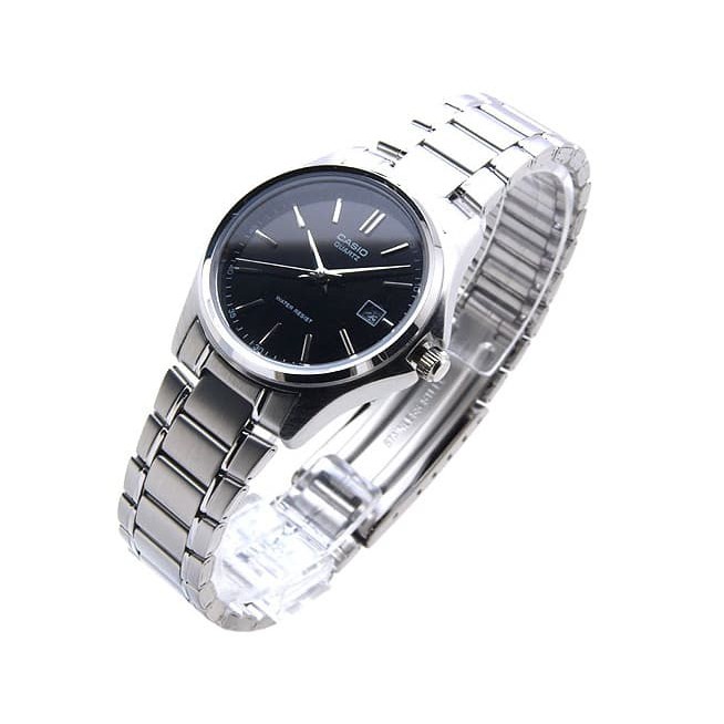 jaM TANGAN WANITA RANTAI CASIO ORIGINAL LTP-1183A-1A TALI RANTAI
