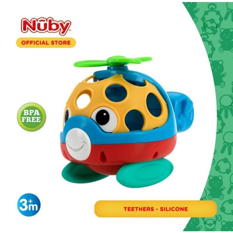 Nuby Play Pals Mainan Sensori Anak Rattle