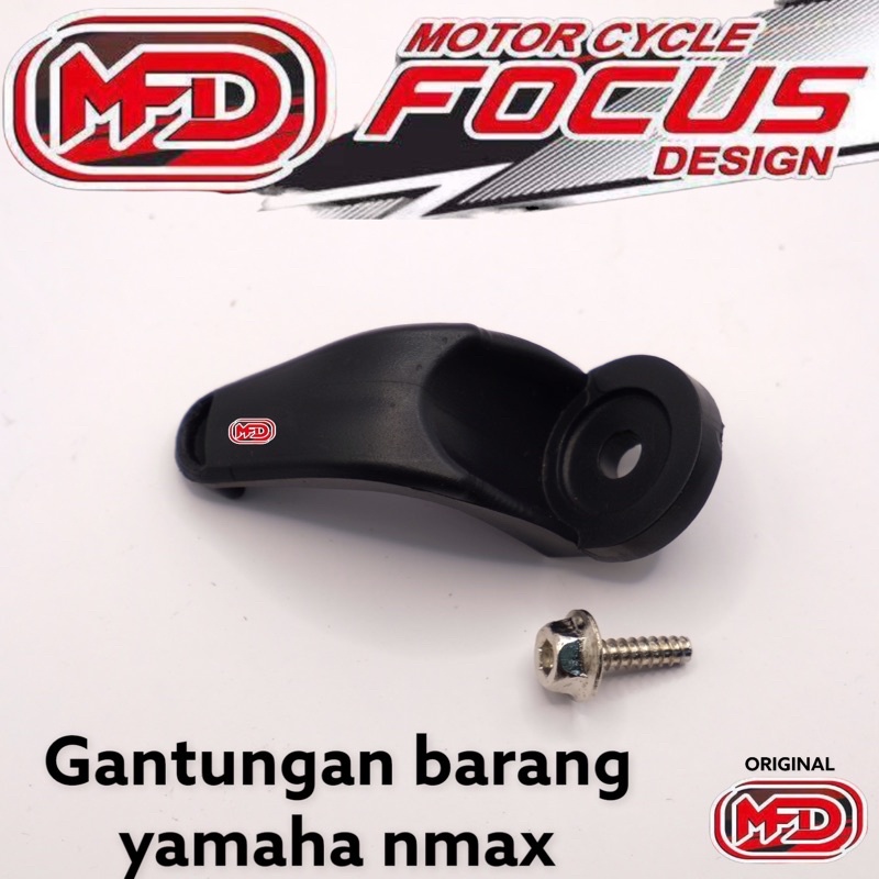 GANTUNGAN BARANG YAMAHA NMAX FOCUS HOOK LUGGAGE CANTELAN CANTOLAN NMAX XMAX AEROX MIO LEXI FINO UNIVERSAL ANTI PATAH HARGA SATUAN