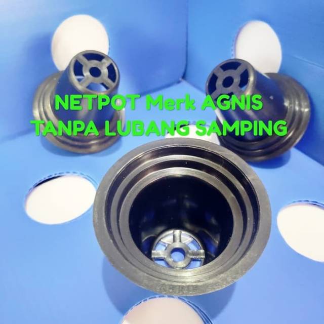 Netpot Tanpa Lubang Samping Multi Diameter 4.5 cm sd 6 cm Hydroponik