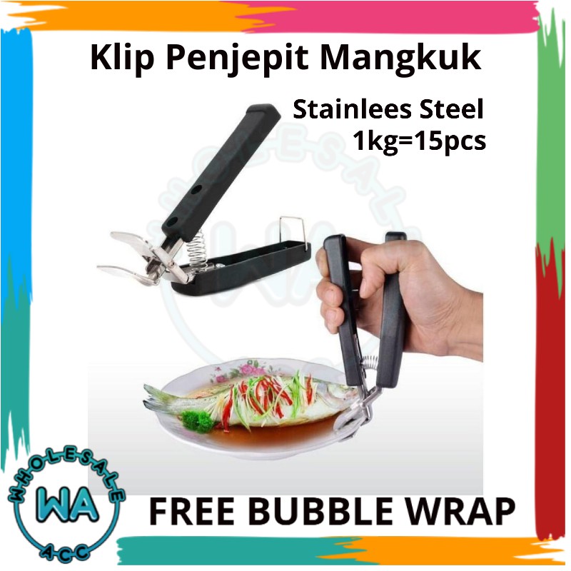 Penjepit Panci Mangkok Piring Anti Panas Pegangan Panci Pegangan Anti Panas