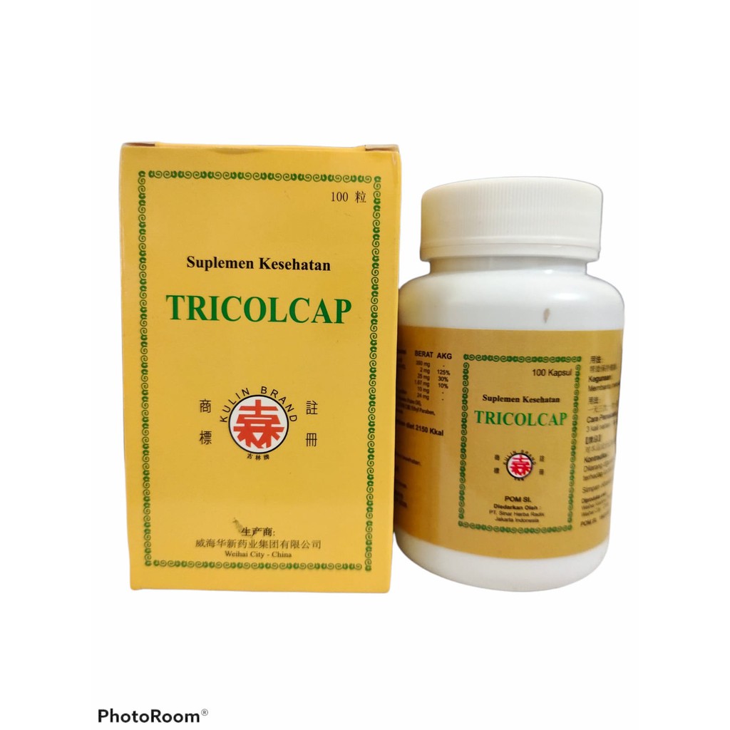 

BOTOL - Tricolcap anti kolesterol (anti chilesterol & Triglyceride capsule)