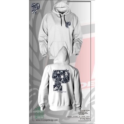 Hoodie custom inisial nama