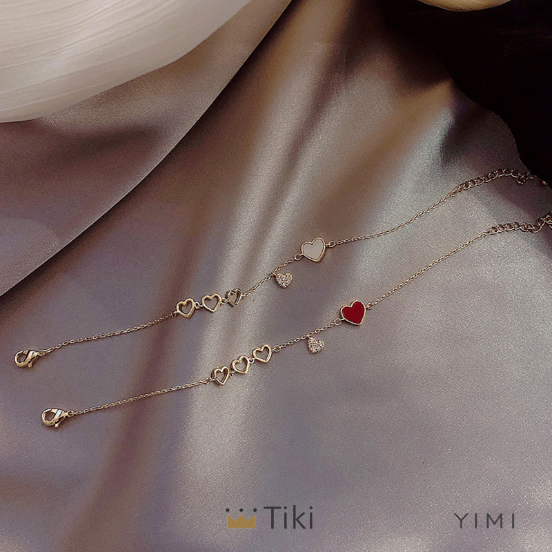 Gelang Serut Korea fashion berlian imitasi lingkaran tangan rantai bracelet gelang serut Dapat disesuaikan Aksesoris Wanita - SD-8