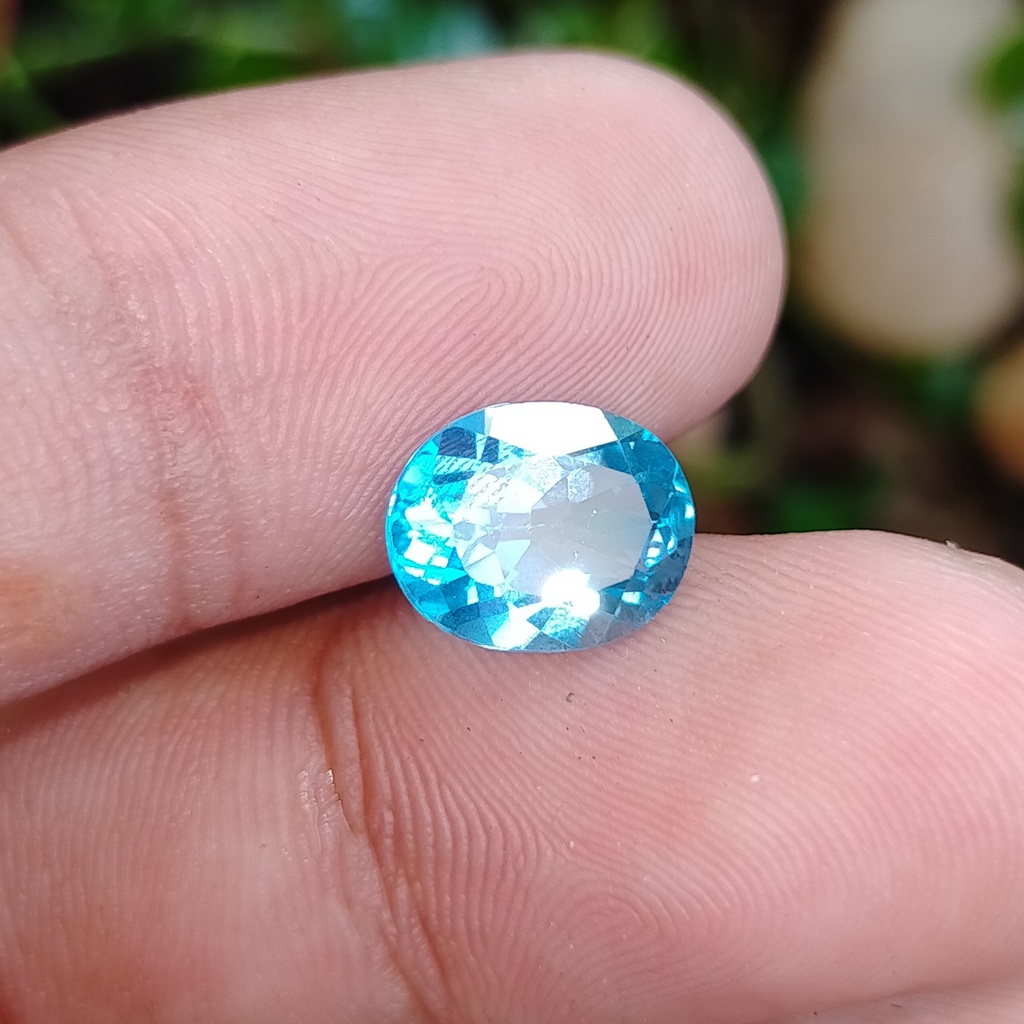 batu blue topas biru swiss asli natural alam permata mulia bkn ruby safir yakut bacan akik opal