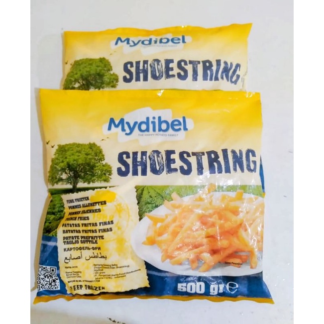 kentang mydibel shoestring 500gr
