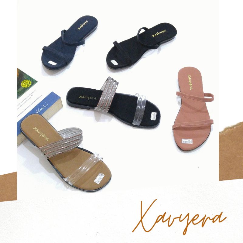 OBRAL BORNEO SENDAL XAVYERA DS15 dan TF01 SANDAL TEPLEK KEREN DAN MURAH