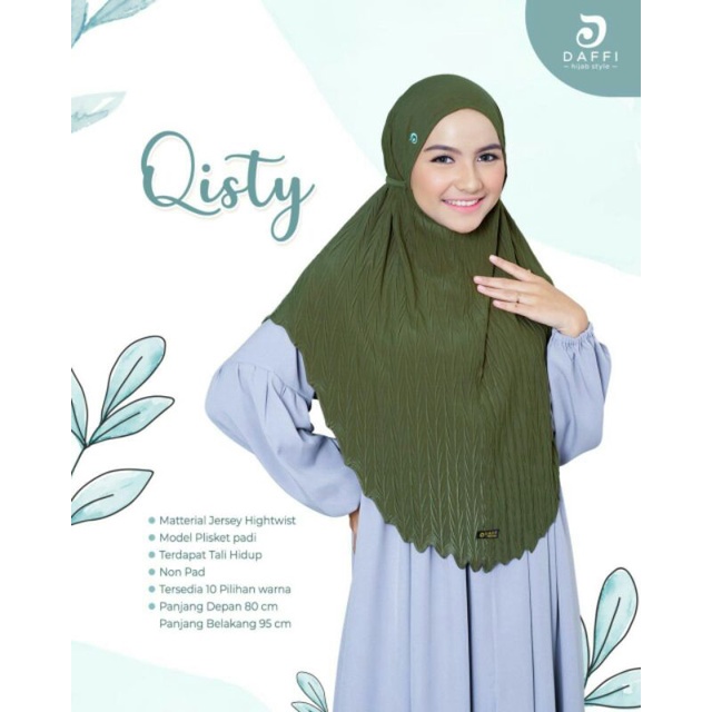 Hijab Bergo Qisty By Daffi