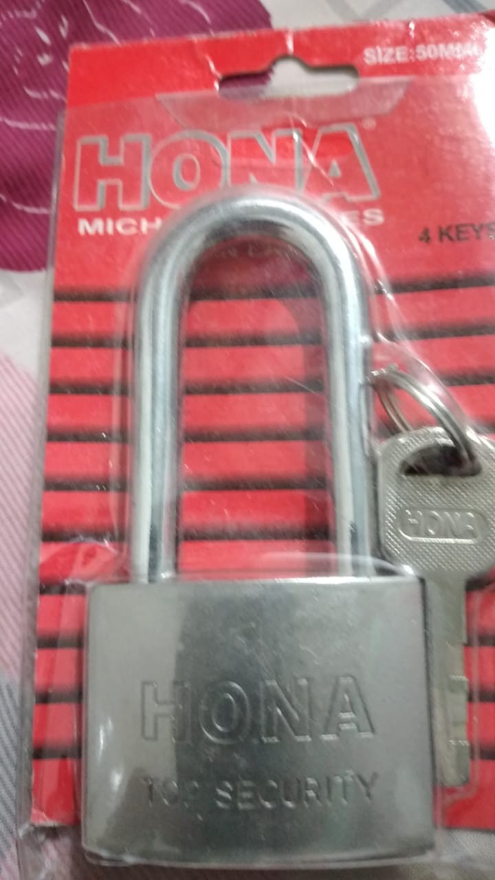 Padlock Gembok Pintu Pagar Rumah Toko 50 Mm Leher Panjang / Leher Pendek