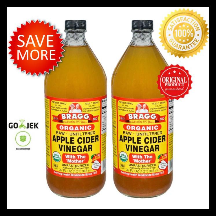 

Hot Sale Bragg Apple Cider Vinegar 946Ml Pack Of 2