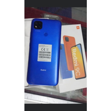 Redmi 9C. ram 4/64gb. bekas seperti baru.