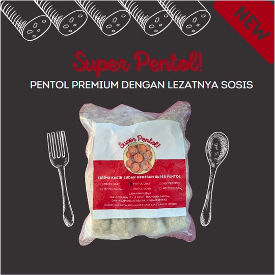

SuperPentol || Pentol Sosis || Frozen Food || Bakso Beku