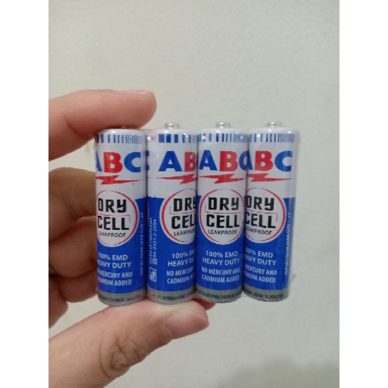 Baterai ABC AA isi 4