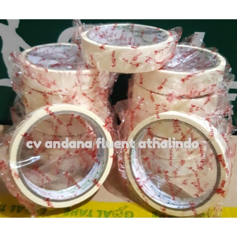 

lakban kertas 1" 24mm x 11mm