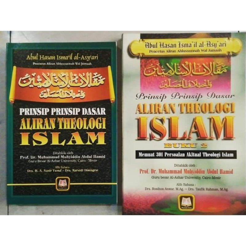Prinsip-Prinsip Dasar Aliran Theologi Islam buku 1 dan 2