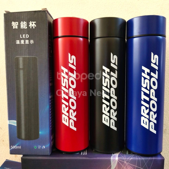 Botol Minum tumbler led suhu 500ml/termos suhu temperature/smart thermos tumblr/ - warna sama(V3H4) 