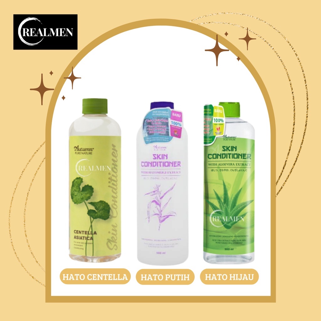 RM Hatomugi skin conditioner Autumn with hatomugi extract free botol spray | HATOMUGI ALOEVERA SKIN CONDITIONER HM | CENTELLA  BPOM