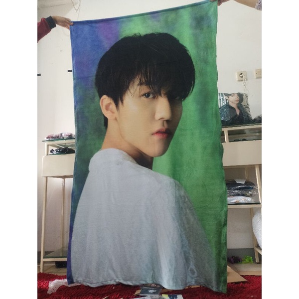 selimut /cover blanket kpop  NCT RESONANCE bisa Costum