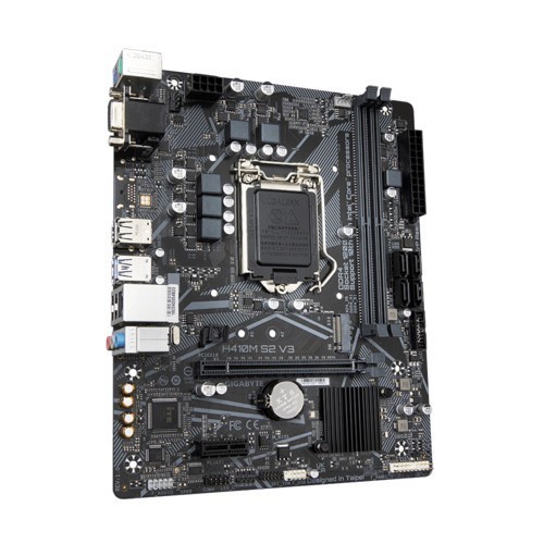 Motherboard Gigabyte H410M S2 V3 (LGA1200, H410, DDR4, USB3.2, SATA3)