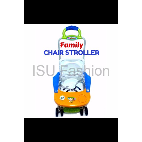 family chair stroller kursi makan dorong bayi anak meja roda fc 8288