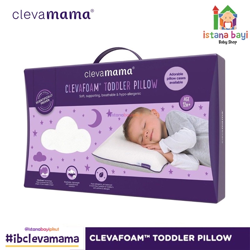 Clevamama Toddler Pillow - Bantal anak