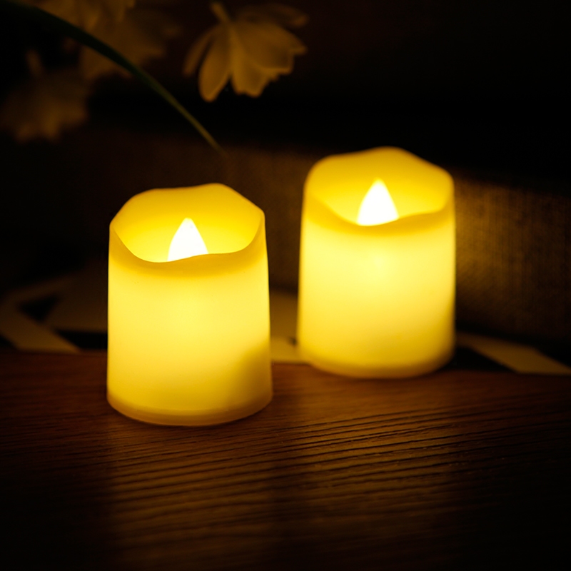 Flameless Candles / Electronic LED Candle Lamp / Fake Candle Wedding Party /  Battery Operated  Fake Candles Decorative Light