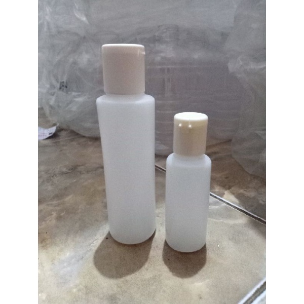 

Botol Fliptop 60mL Putih Susu