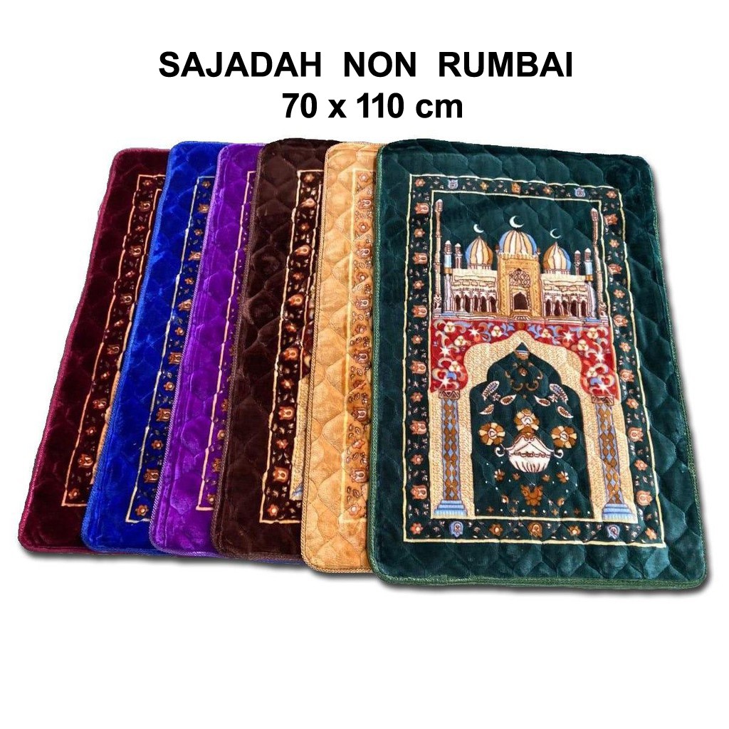 SAJADAH TEBAL JUMBO BULU IMPORT