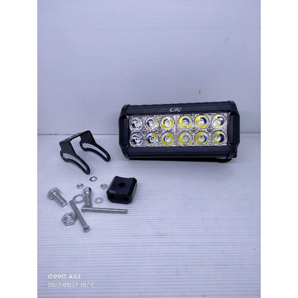 LED Tembak sorot 12 titik badan besi motor mobil cr7