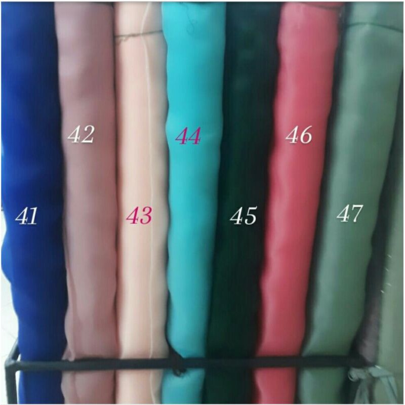 Kain organza dop/Bahan organza/Organza polos