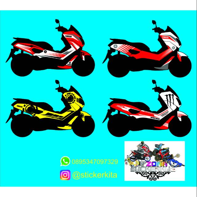 Sticker nmax full body sticker variasi nmax full body