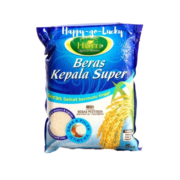 

Beras Slyp Hotel Organik Kepala Super 5kg