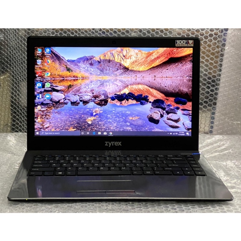 Laptop Zyrex Cruiser LN6324 Core i3-6100U SSD Layar 14inch Second