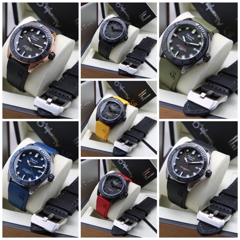 JAM TANGAN AUTOMATIC ALEXANDRE CHRISTIE AC 3042