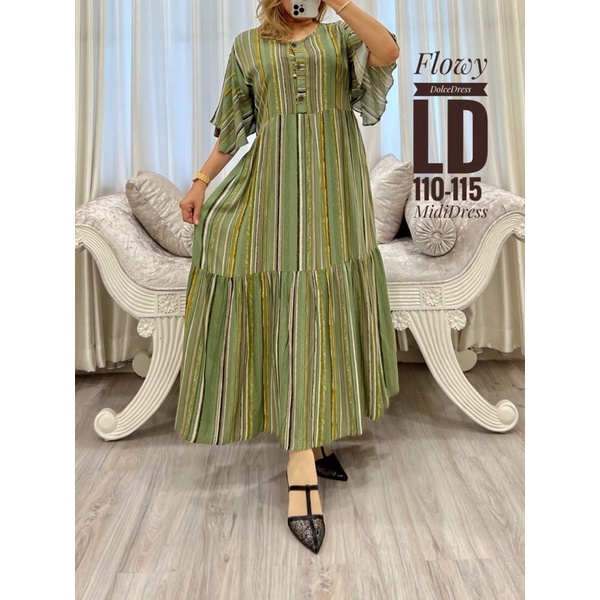 Daster Arab Dolce - Flowy midi dress
