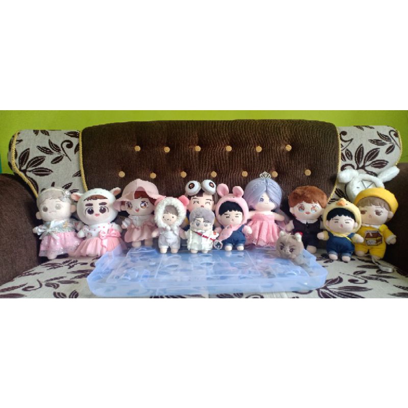 DOLL EXO OFFICIAL DOLL SEHUN SEWOO DOLL SUHO GOGGAZ DOLL EXO RARE DOLL BABYBOO KAI DOLL DYOLAMB