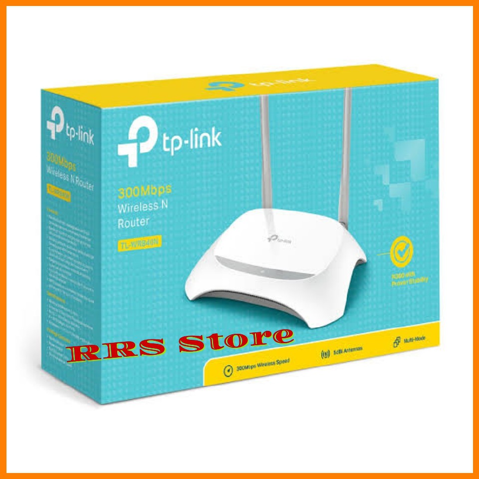 TP LINK TL-WR840N 300Mbps Wireless  Router 2 Antenna