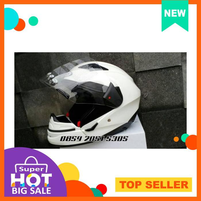Zeus Helmet Z611C. White / Helm Zeus
