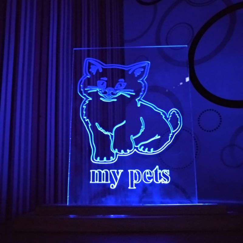 LAMPU ACRYLIC CUSTOM