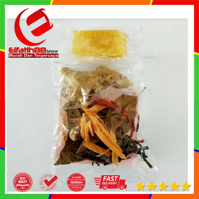 

Wedang Uwuh Gula Batu Tanpa Bahan Pengawet