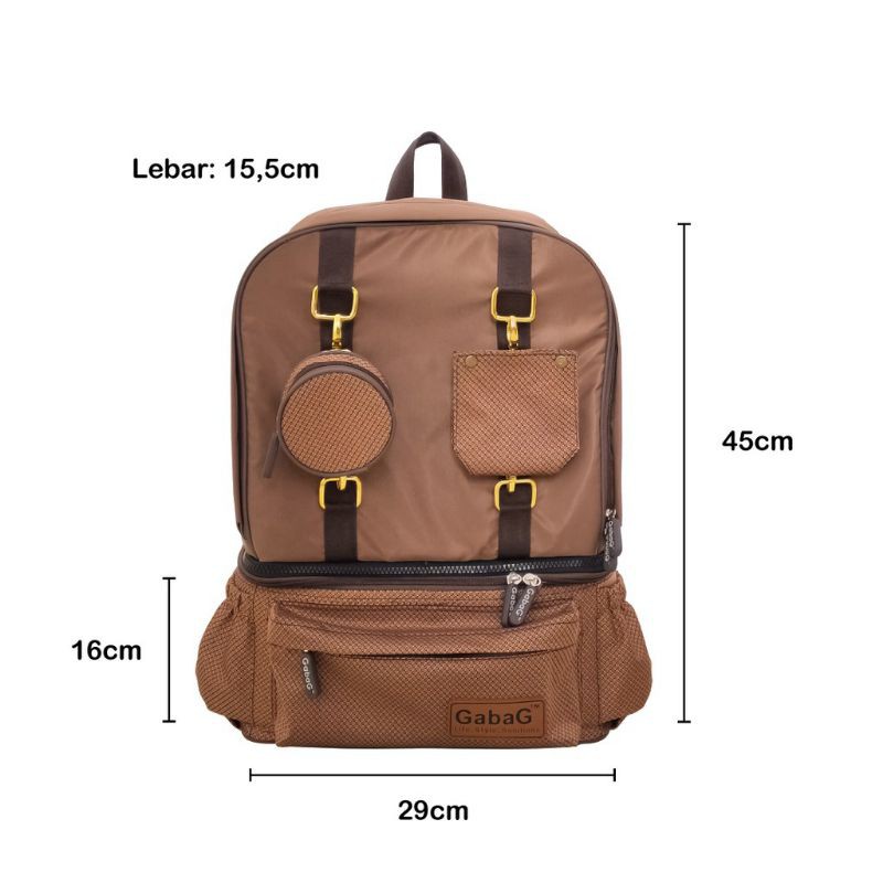 Gabag Marigold - Coolerbag - Thermal Bag - Backpack - Executive Marigold