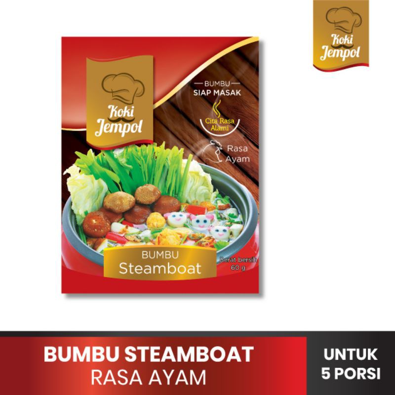 

Bumbu Steamboat KOKI JEMPOL, Praktis dan Enak