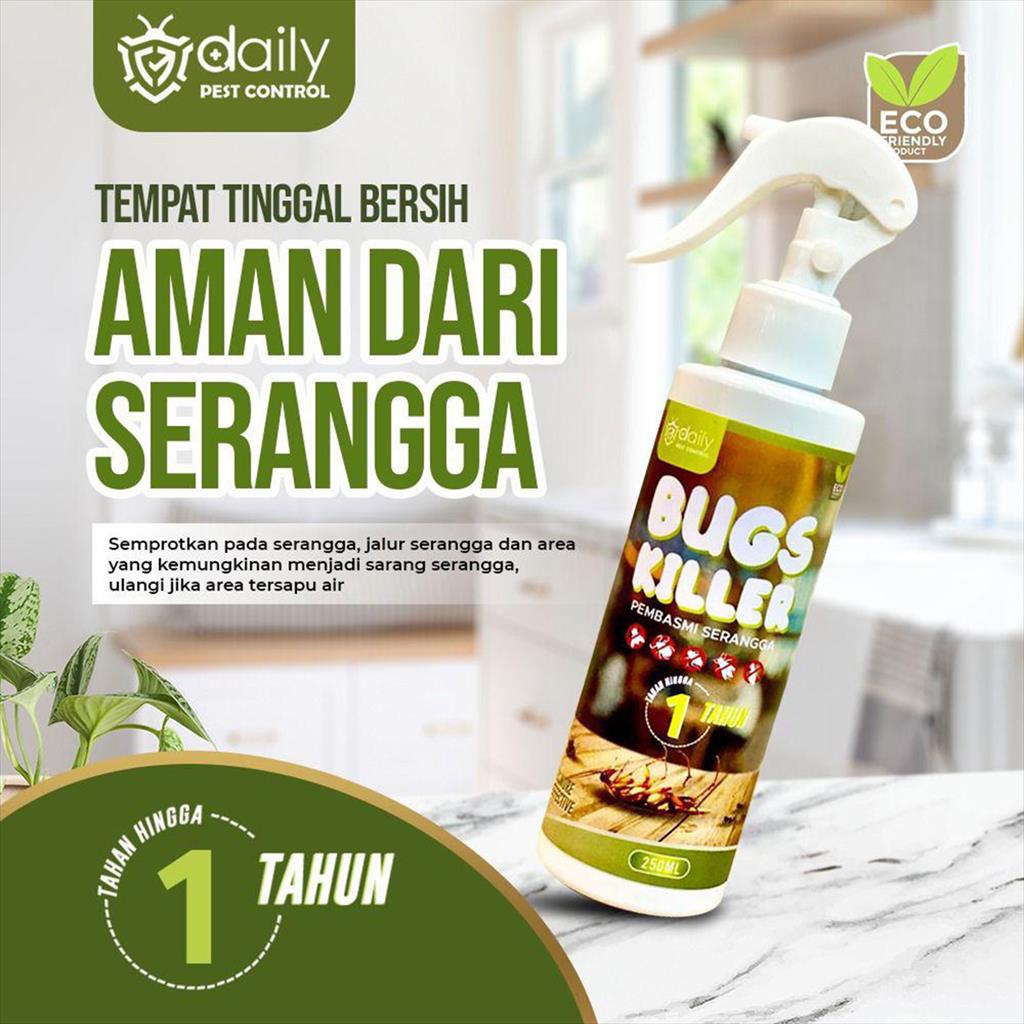 DAILY BUGS KILLER 250 ML OBAT SERANGGA KECOAK SEMUT