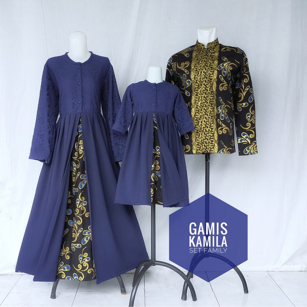 COUPLE FAMILY IDUL FITRI GAMIS KAMILA