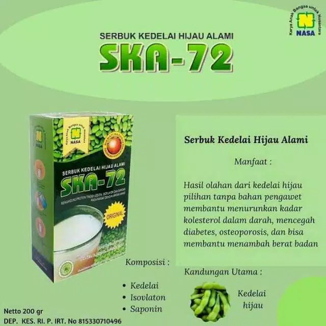 

Badanberat- Susu Kedelai Penggemuk Badan Penambah Berat Badan Ska-72 Original -Penambah-Berat-Badan.