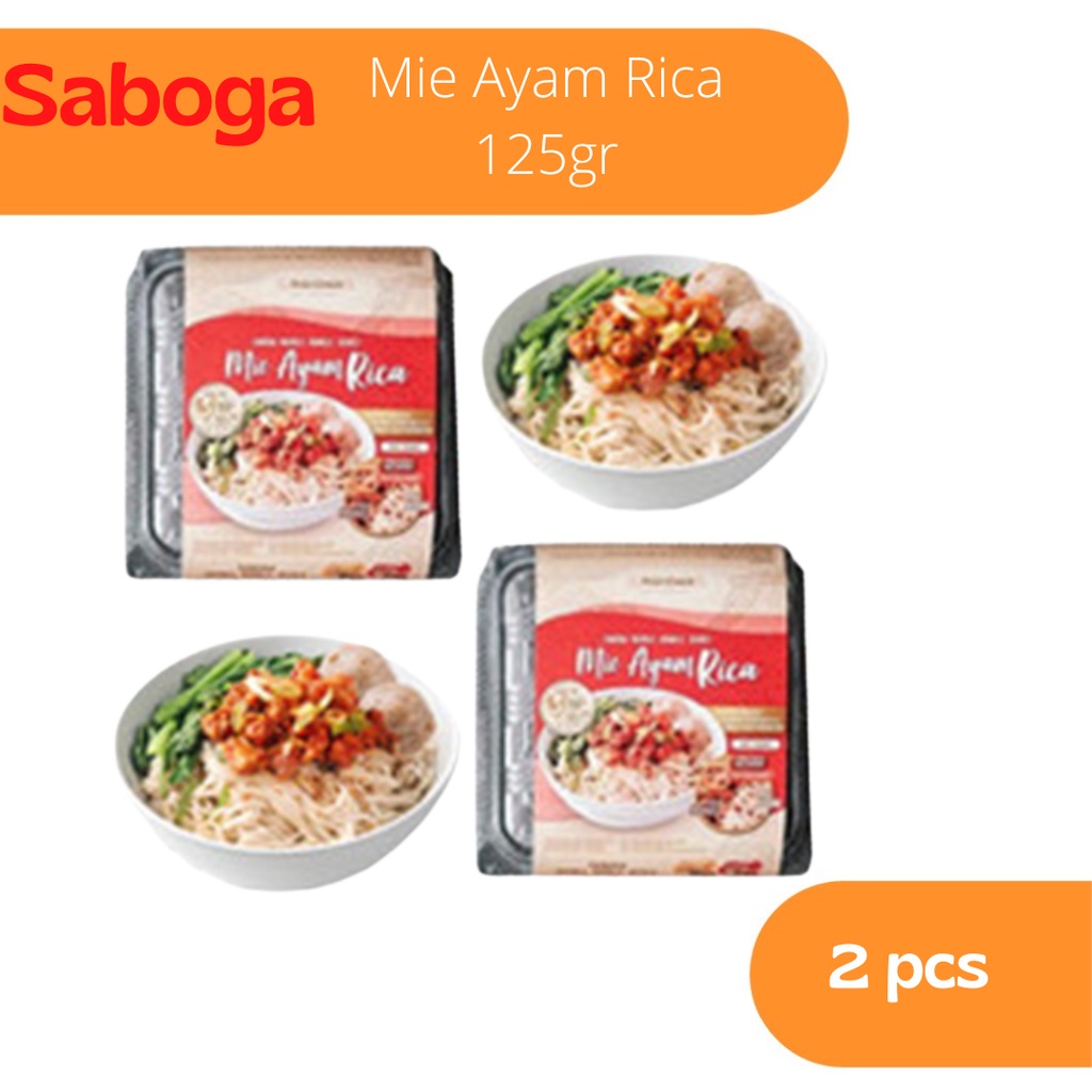 

Saboga Mie Ayam Rica 125gr | Bundling 2