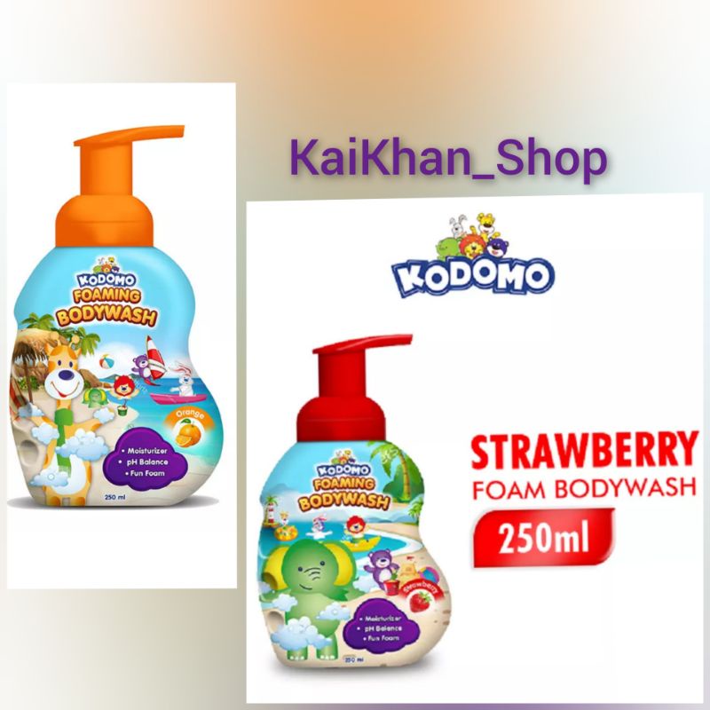 KODOMO Body Wash Botol Foaming [ 250ml ]